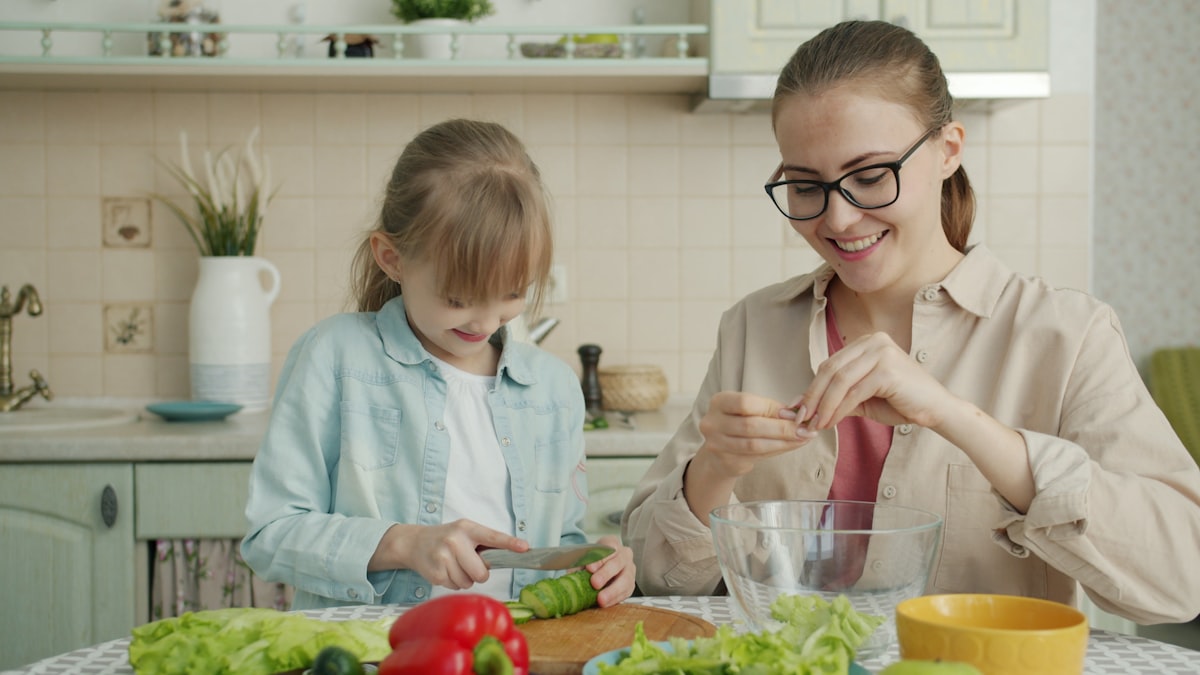Protein-rich meals on a plate